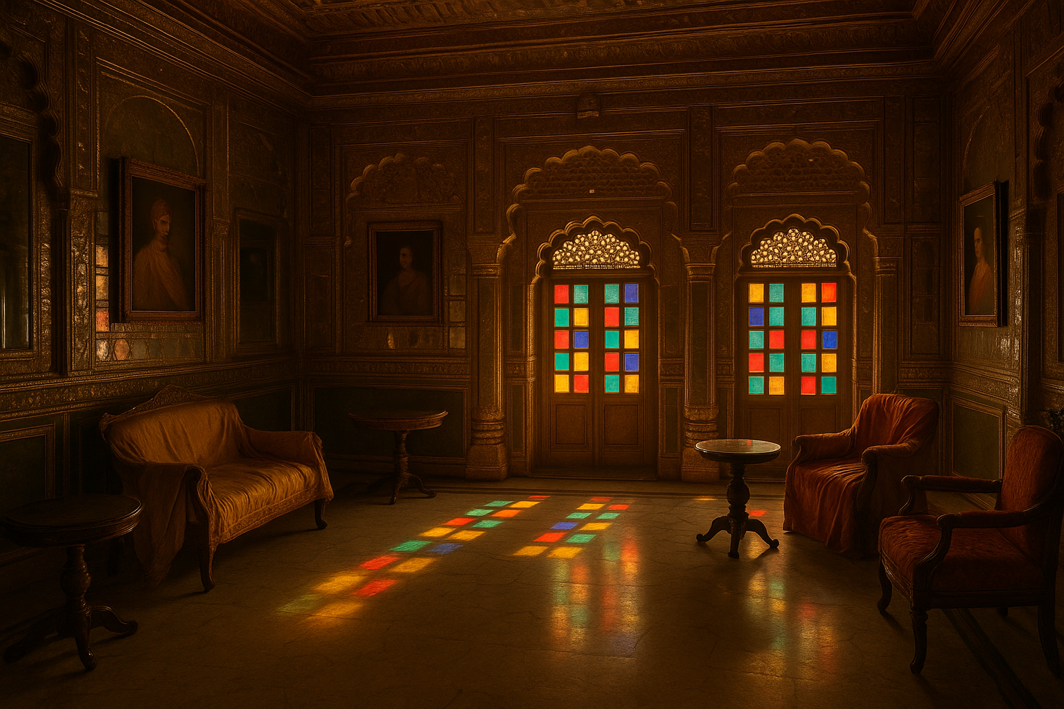 Royal palace interior